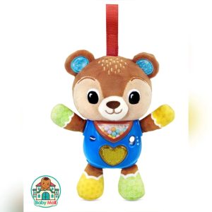 VTech Brown Baby's Cuddle & Sing Bear Stroller/Crib Toy