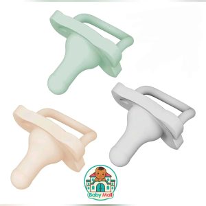 Dr. Browns Assorted Colors Unisex Baby Silicone Pacifiers (3-Pack) 0-6 Months