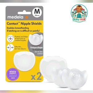 Clear Women's Medela Contact Nipple Shields 20mm (M)