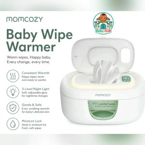 White Momcozy Baby Wipe Warmer
