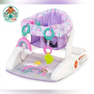 Bright Starts Purple Unisex Baby Learn-to-Sit Floor Seat