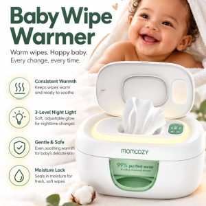 Momcozy White Baby Wipe Warmer