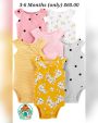 Carter's Multi-color Baby Girl 6-Piece Onesie Set 3-6 Months