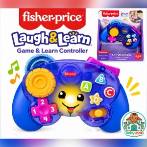 Fisher-Price Blue Baby Learning Game Controller 6-36 Months