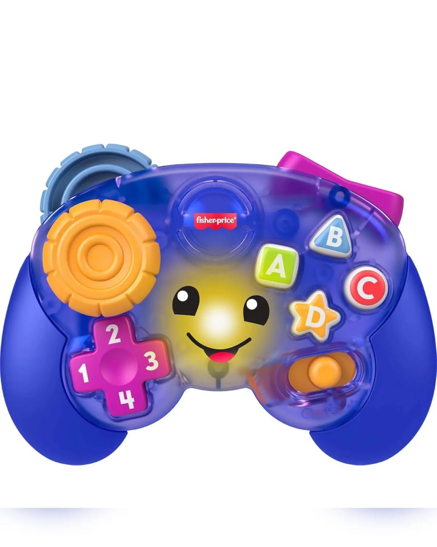 Fisher-Price Blue Baby Learning Game Controller 6-36 Months - Image 4