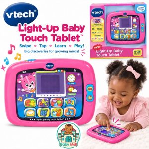 VTech Pink Light-Up Baby Touch Tablet 9-36 Months