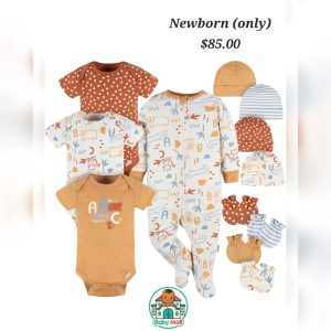 Multi-color Unisex Baby 12-Piece Clothing Gift Set Newborn