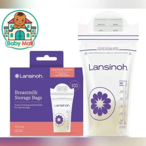 Lansinoh Clear Women's Breastmilk Storage Bags 100 Pack